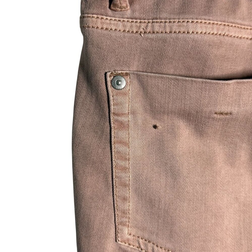 J. Jill Womens Slim Ankle Jeans Size 14 Dusty Pink Color Cotton Blend Classic NW - Picture 8 of 8